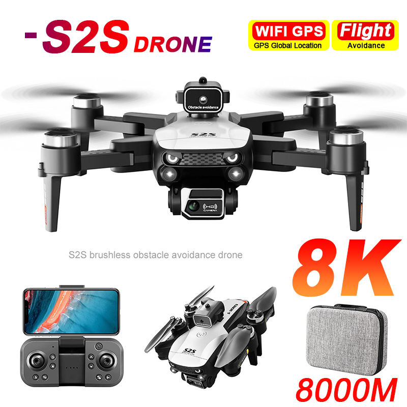 Новый S2S Дрон 8K Профессионал – обзор и цена Drone Surveying