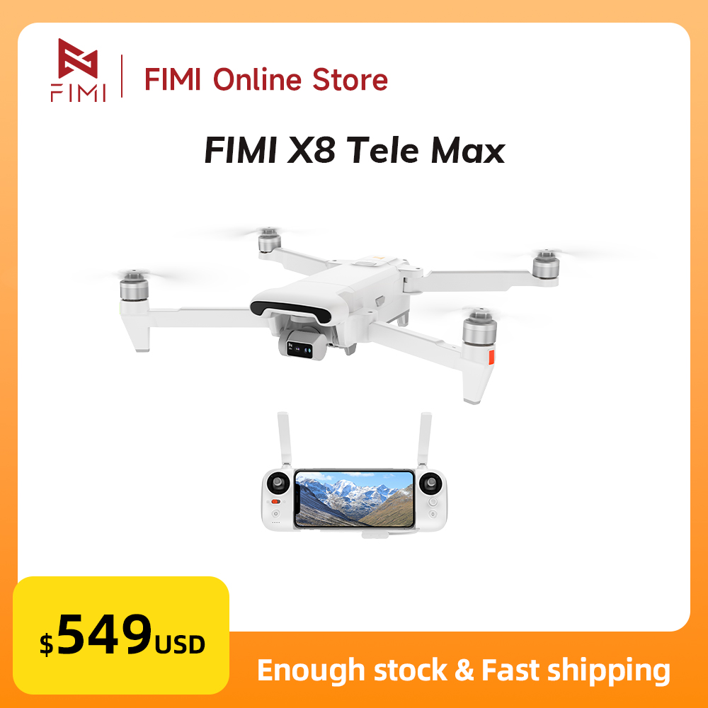Дрон FIMI X8 Tele Max 4K профе – обзор и цена Drone Thermal Imaging